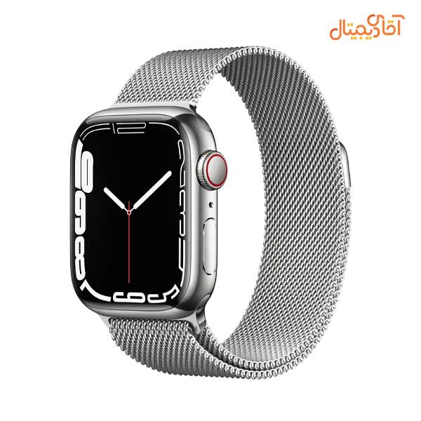 Apple Watch Serise 7 45mm Stainless Steel Frame Stainless Steel Frame