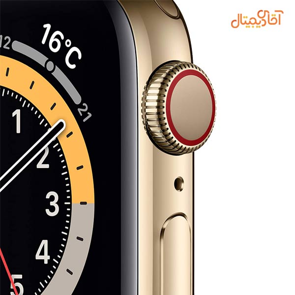 ساعت هوشمند اپل سری 6 سایز 44 میلی‌متر استیل