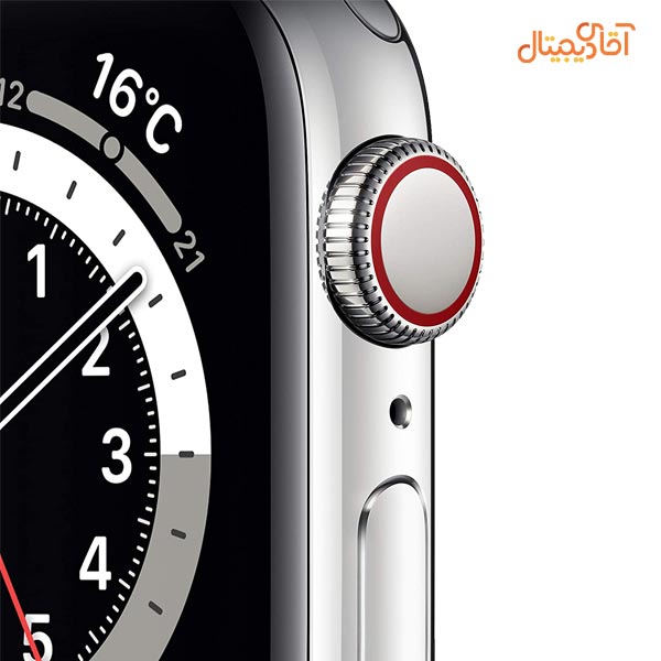 ساعت هوشمند اپل سری 6 سایز 40 میلی‌ متر استیل