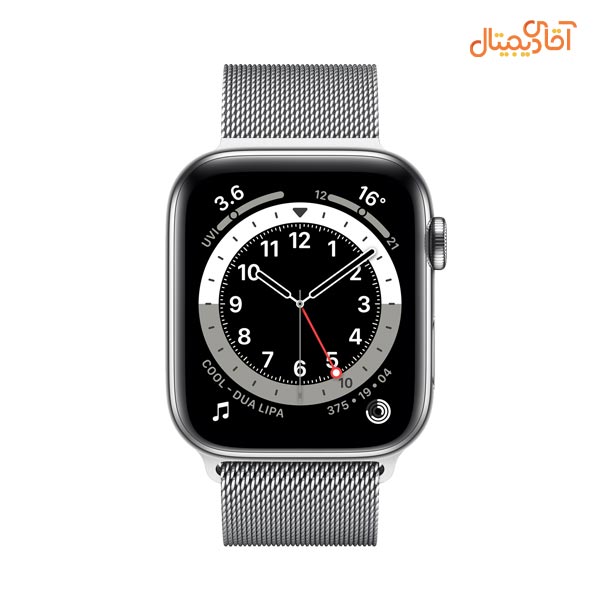 ساعت هوشمند اپل سری 6 سایز 44 میلی‌متر استیل