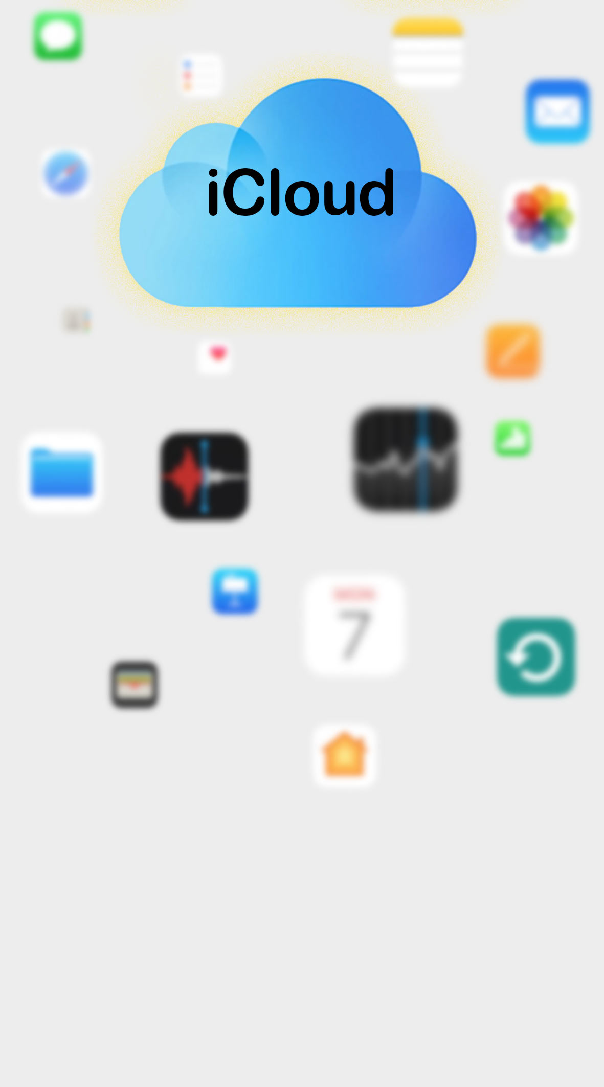 متصل شدن به iCloud در گوشی ایفون