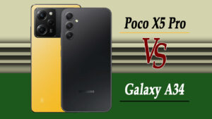 مقایسه گوشی سامسونگ Galaxy A34 و پوکو X5 Pro
